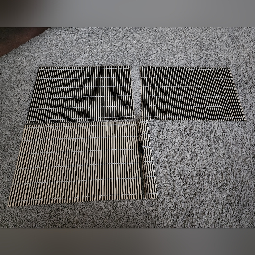 Bamboo Place Mats Set of 4